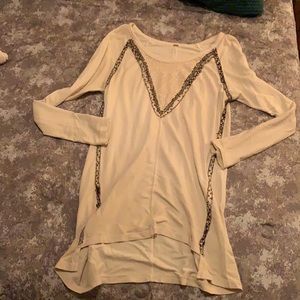 Free people midi beaded dress!